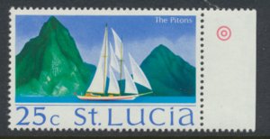 St Lucia SC# 269 MNH Yachts 1970 see details & scan