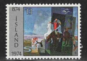 Iceland Scott 462 MNH** Icelandic Art from 1974 set