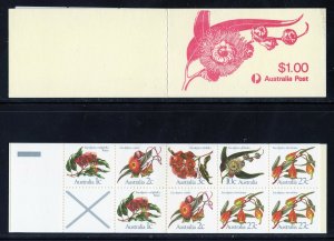 Australia 852a-b MNH, Gum Tree Booklets Set from 1982.