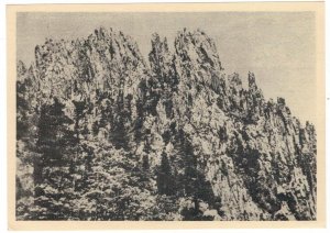 North Korea 1957 Unused Postcard Diamond Kumgang Mountains Kangwon Province