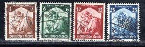 GERMANY SC# 448-51 FVF/U