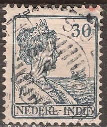 Netherlands Indies (Indonesia) 1915: Sc. # 127; Used Single Stamp