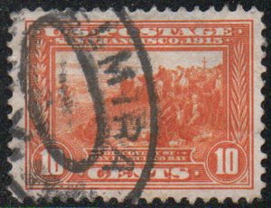 US #400A SCV $80.00 XF, used, fresh bright color, large margins, thinned,  SU...