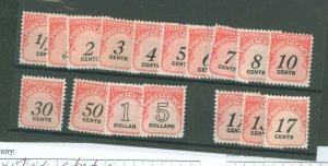 United States #J88-104 Mint (NH) Single (Complete Set)