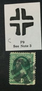MOMEN: US STAMPS # 3c NYFM USED LOT #49001