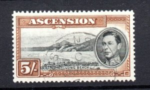 Ascension Island 1938 5/- SG46 Good Used WS37006
