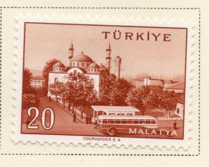 Turkey 1959 Early Issue Fine Mint Hinged 20K. 091514