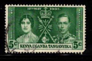 Kenya, Uganda, Tanzania  - #60 Coronation Issue - Used