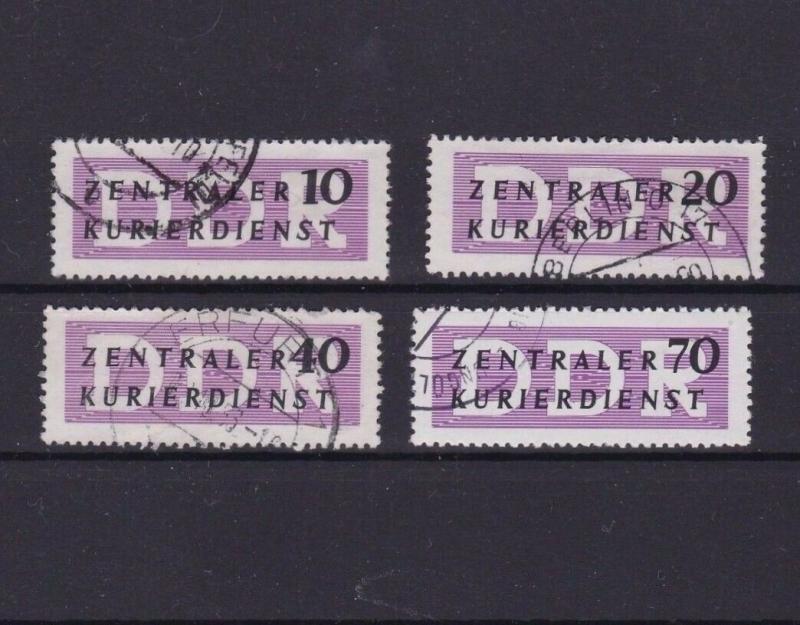 GERMANY EARLY USED  COURIER LABEL STAMPS  R3778