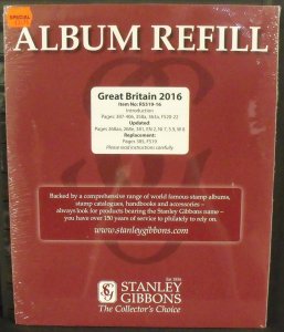 15536   GREAT BRITAIN - STANLEY GIBBONS SUPPLEMENT 2016         SRP$ 43.95