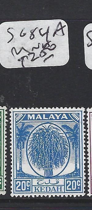 MALAYA KEDAH (P1705B)  20C TREE  SG 84A   MNH