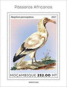 2021/05- MOZAMBIQUE - AFRICAN BIRDS     II   1V    MNH **