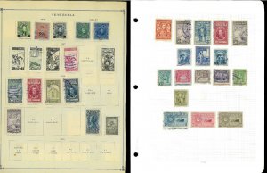 Venezuela 1879-1940 M & U on Scott International Pages