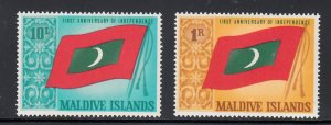 Maldive Islands Scott #187-188 MH