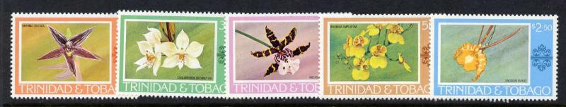 Trinidad & Tobago 284-8 MNH Flowers, Orchids