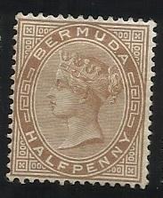 Bermuda SC 16  1/2p Used F/VF See Scan for Cancel, Centering, Perfs