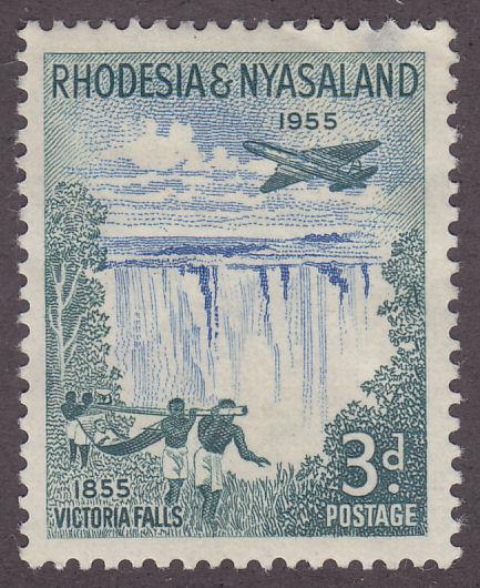 Rhodesia & Nyasaland 156 Victoria Falls 1955