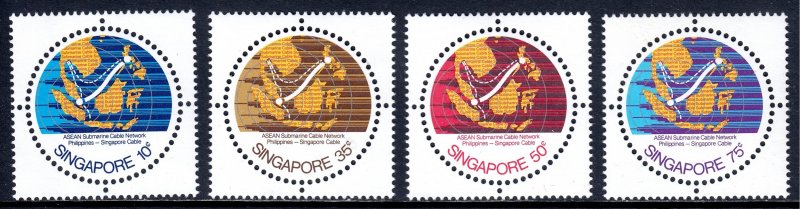 Singapore - Scott #304-307 - MH - SCV $4.55