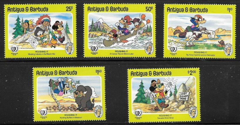 Antigua & Barbuda  (1985)  - Scott # 890  - 894,   MNH