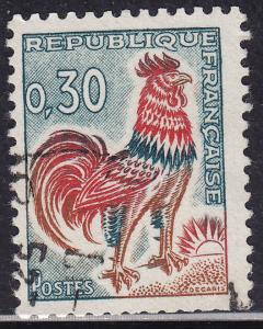 France 1024b Gallic Cock 1965