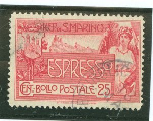 San Marino #E1 Used Single