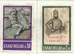 Greece #921 & 923 (U) CV.$0.40