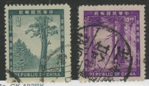 China (PRC) #1096-7 Used Single