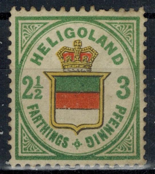 States - Heligoland - Scott 20 MH