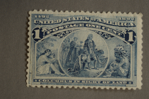 United States #230 1 Cent Columbian 1893 MNH