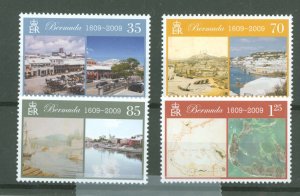 Bermuda #973-976  Single (Complete Set) (Maps)
