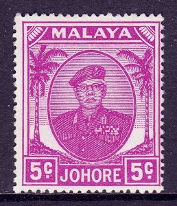 Malaya (Johore) - Scott #134 - MH - SCV $1.25