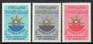 1090 - Iraq 1965 - Arab Insurance Federation - MNH Set