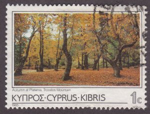Cyprus 640 Autumn at Platania 1985