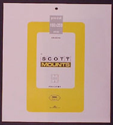 Scott/Prinz Pre-Cut Souvenir Sheets Small Panes Stamp Mounts 159x259 #1005 Clear