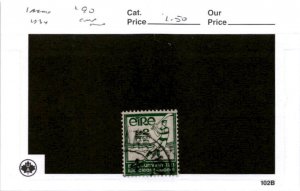 Ireland, Postage Stamp, #90 Used, 1934 Hurling (AE)