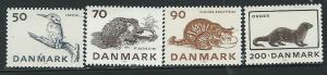 Denmark  #580,581,580 & 584 (MNH) CV $2.30