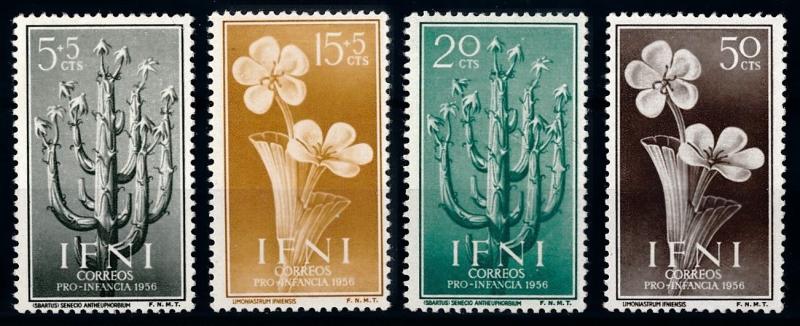 [66212] Spanish Colony IFNI 1956 Flora Flowers Blumen  MLH