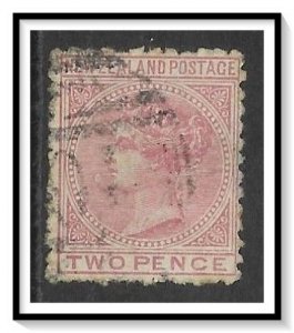 New Zealand #52i Queen Victoria Used