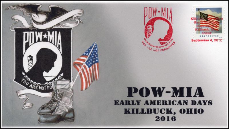 16-418, 2016, POW-MIA, Killbuck OH, Early American Days, Event