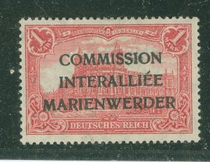 Marienwerder #N Unused Single (Reprint)