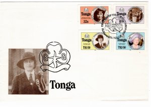 Tonga 1985 Sc 608a-11a FDC