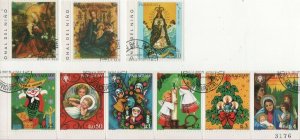 Thematic Stamps Art - PARAGUAY 1981 XMAS 9v