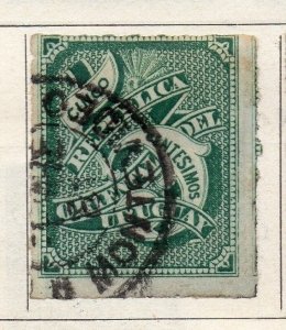 Uruguay 1877 Early Issue Fine Used 5c. 126097