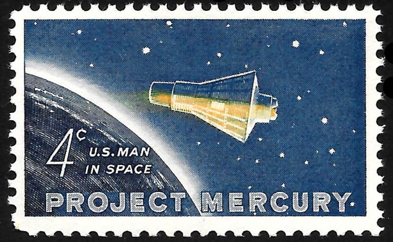 Scott 1193    4¢ Project Mercury MNH Single