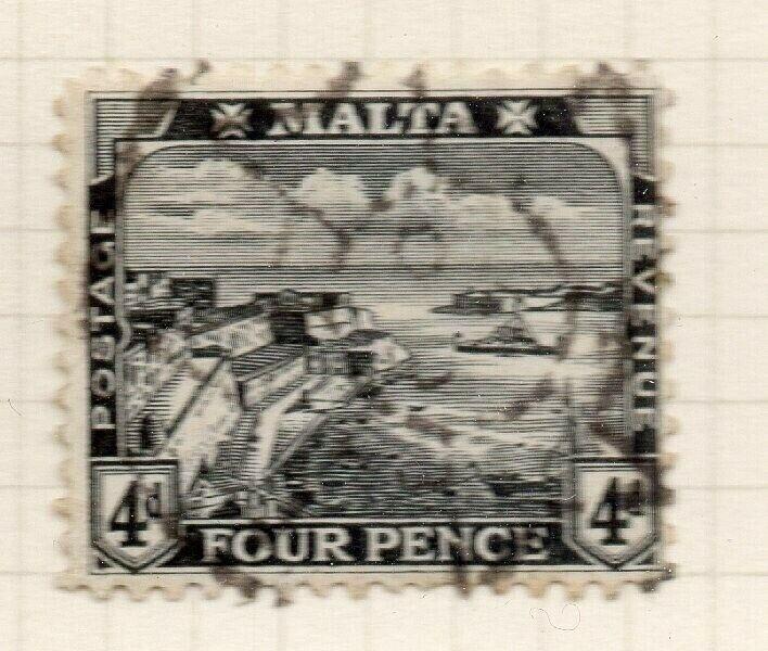 Malta 1915-16 Early Issue Fine Used 4d. 321535
