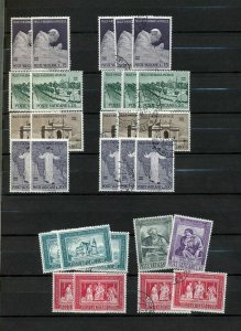 VATICAN 1950s/60s MNH Used Religion Art  (Appx 200) MT45