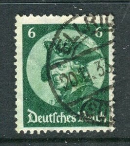 GERMANY; 1933 early Reichstag issue fine used 6pf. value