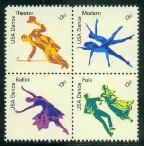 1749-1752 13c Dance Fine MNH OA1476