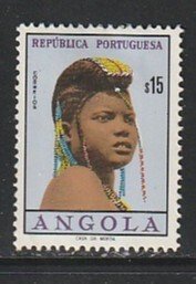 1961 Angola - Sc 420 - MH VF - 1 single - Girls of Angola