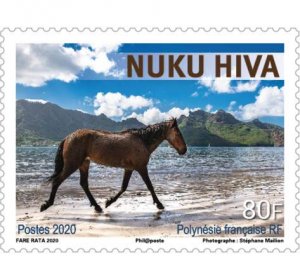 2020 Fr Polynesia Islands of Bora Bora & Nuku Hiva (2) (Scott NA) MNH